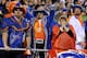 LAS VEGAS, NV - DECEMBER 22: Boise State Broncos fans watch a Broncos extra point attempt during the team's game against the Utah Utes during the MAACO Bowl Las Vegas at Sam Boyd Stadium December 22, 2010 in Las Vegas, Nevada. Boise State Won 26-3. (Photo by Ethan Miller/Getty Images)