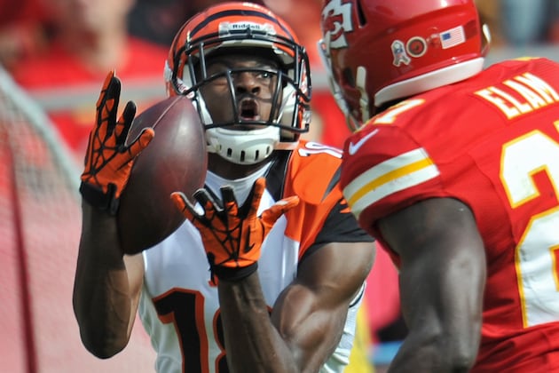 A.J. Green Sets Bengals' Team Record with Touchdown Streak