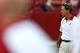 TUSCALOOSA, AL - SEPTEMBER 08: Head coach Nick Saban of the Alabama Crimson Tide looks on during the game against the Western Kentucky Hilltoppers at Bryant-Denny Stadium on September 8, 2012 in Tuscaloosa, Alabama. (Photo by Kevin C. Cox/Getty Images)