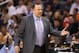 PHOENIX, AZ - NOVEMBER 14: Head coach Tom Thibodeau of the Chicago Bulls reacts during the NBA game against the Phoenix Suns at US Airways Center on November 14, 2012 in Phoenix, Arizona. The Bulls defeated the Suns 112-106 in overtime. NOTE TO USER: User expressly acknowledges and agrees that, by downloading and or using this photograph, User is consenting to the terms and conditions of the Getty Images License Agreement. (Photo by Christian Petersen/Getty Images)