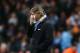 MANCHESTER, ENGLAND - NOVEMBER 06: Manchester City Manager Roberto Mancini blows his nose during the UEFA Champions League Group D match between Manchester City FC and Ajax Amsterdam at the Etihad Stadium on November 6, 2012 in Manchester, England. (Photo by Alex Livesey/Getty Images)