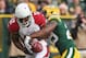 GREEN BAY, WI - NOVEMBER 04: Andre Roberts #12 of the Arizona Cardinals catches a pass for a first down in front of Casey Hayward #29 of the Green Bay Packers at Lambeau Field on November 4, 2012 in Green Bay, Wisconsin. The Packers defeated the Cardinals 31-17. (Photo by Jonathan Daniel/Getty Images)