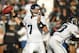 October 21, 2012; Oakland, CA, USA; Jacksonville Jaguars quarterback Chad Henne (7) prepares to throw a pass against the Oakland Raiders in the fourth quarter at O.co Coliseum. The Raiders defeated the Jaguars 26-23 in overtime. Mandatory Credit: Cary Edmondson-US PRESSWIRE