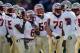 COLLEGE PARK, MD - NOVEMBER 17: Members of the Florida State Seminoles offense stand in the huddle during the first half against the Maryland Terrapins at Byrd Stadium on November 17, 2012 in College Park, Maryland. (Photo by Rob Carr/Getty Images)