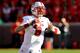 CLEMSON, SC - NOVEMBER 17: Mike Glennon #8 of the North Carolina State Wolfpack drops back to pass against the Clemson Tigers during their game at Memorial Stadium on November 17, 2012 in Clemson, South Carolina. (Photo by Streeter Lecka/Getty Images)