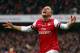 LONDON, ENGLAND - NOVEMBER 10: Lukas Podolski of Arsenal celebrates his goal during the Barclays Premier League match between Arsenal and Fulham at Emirates Stadium on November 10, 2012 in London, England. (Photo by Clive Rose/Getty Images,)