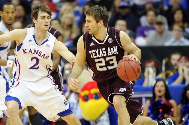 Zach Peters Not on KU Bench Because of Illness