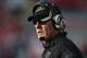 MADISON, WI - NOVEMBER 05: Head coach Danny Hope of the Purdue Boilermakers watches as his team takes on the Wisconsin Badgers at Camp Randall Stadium on November 5, 2011 in Madison Wisconsin. Wisconsin defeated Purdue 62-17. (Photo by Jonathan Daniel/Getty Images)