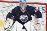 Oilers' Dubnyk Forced to Be Mobile to Find Practice Time 