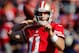 SAN FRANCISCO, CA - NOVEMBER 11: Quarterback Alex Smith #11 of the San Francisco 49ers warms up before a game against the St. Louis Rams on November 11, 2012 at Candlestick Park in San Francisco, California. Smith left the game with a concussion in the second quarter. The teams tied 24-24 in overtime. (Photo by Brian Bahr/Getty Images)