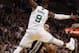 Parker, resting on his accolades, peeks around Rondo's greatness.
