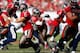 TAMPA, FL - NOVEMBER 11: Running back Doug Martin #22 of the Tampa Bay Buccaneers runs the ball against the San Diego Chargers during the game at Raymond James Stadium on November 11, 2012 in Tampa, Florida. (Photo by J. Meric/Getty Images)
