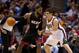Feb 11, 2012; Milwaukee, WI, USA; Miami Heat forward LeBron James (6) during the game against the Milwaukee Bucks at the Bradley Center. The Magic defeated the Bucks 99-94. Mandatory Credit: Jeff Hanisch-US PRESSWIRE