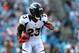 CHARLOTTE, NC - NOVEMBER 11: Willis McGahee #23 of the Denver Broncos during their game at Bank of America Stadium on November 11, 2012 in Charlotte, North Carolina. (Photo by Streeter Lecka/Getty Images)