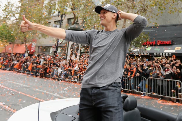 Watch Giants Players Doing Hunter Pence Impressions