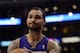 LOS ANGELES, CA - OCTOBER 24: Robert Sacre #50 of the Los Angeles Lakers reacts to his foul during a 97-91 loss to the Los Angeles Clippers at Staples Center on October 24, 2012 in Los Angeles, California. NOTE TO USER: User expressly acknowledges and agrees that, by downloading and or using this photograph, User is consenting to the terms and conditions of the Getty Images License Agreement. (Photo by Harry How/Getty Images)
