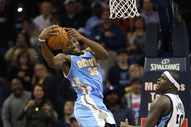 Denver Nuggets, Led by Kenneth Faried, Top NBA in Offensive Rebounds