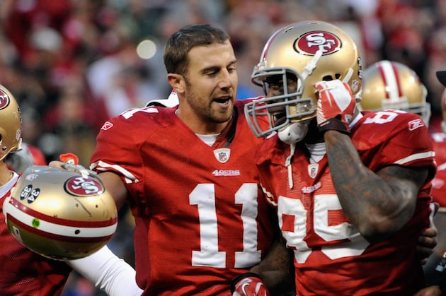 Vernon Davis: “Alex Smith Is Still the Man, No Question”