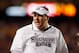 BATON ROUGE, LA - NOVEMBER 10: Head coach Dan Mullen of the Mississippi State Bulldogs talks with a player during the game against the LSU Tigers
at Tiger Stadium on November 10, 2012 in Baton Rouge, Louisiana.The Tigers defeated the Bulldogs 37-17. (Photo by Chris Graythen/Getty Images)