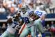 ARLINGTON, TX - NOVEMBER 18: Felix Jones #28 of the Dallas Cowboys runs the ball against the Cleveland Browns at Cowboys Stadium on November 18, 2012 in Arlington, Texas. (Photo by Ronald Martinez/Getty Images)