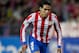MADRID, SPAIN - OCTOBER 28: Falcao of Club Atletico de Madrid in action during the La Liga match between Club Atletico de Madrid and CA Osasuna at the Vicente Calderon Stadium on October 28, 2012 in Madrid, Spain. (Photo by Jasper Juinen/Getty Images)