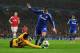 LONDON, ENGLAND - OCTOBER 24: Ibrahim Afellay of Schalke 04 is challenged by Vito Mannone of Arsenal in the penalty area during the UEFA Champions League Group B match between Arsenal and FC Schalke at the Emirates Stadium on October 24, 2012 in London, England. (Photo by Shaun Botterill/Getty Images)