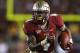TALLAHASSEE, FL - SEPTEMBER 22: Chris Thompson #4 of the Florida State Seminoles during their game at Doak Campbell Stadium on September 22, 2012 in Tallahassee, Florida. (Photo by Streeter Lecka/Getty Images)