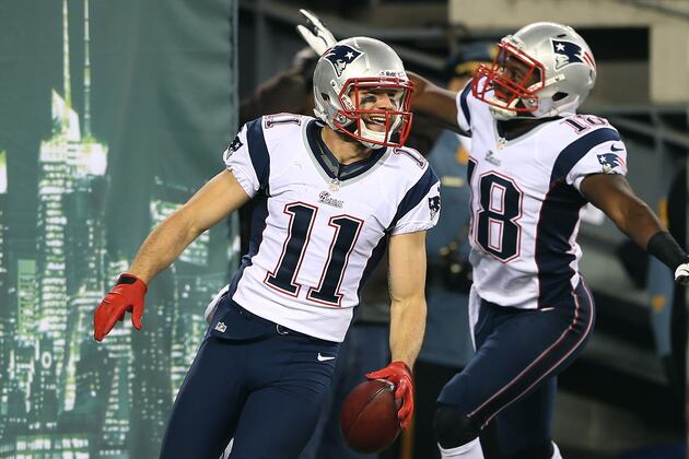 Julian Edelman Questionable to Return vs. Jets Due to Head Injury