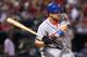 ATLANTA, GA - SEPTEMBER 29: Third baseman David Wright #5 of the New York Mets swings during the game against the Atlanta Braves at Turner Field on September 29, 2012 in Atlanta, Georgia. (Photo by Mike Zarrilli/Getty Images)