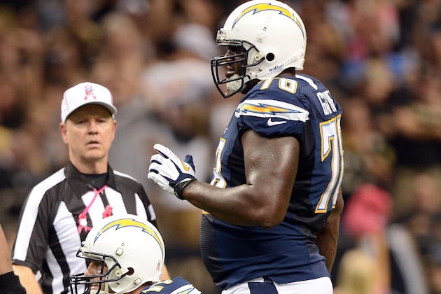 Jared Gaither Placed on Season-Ending IR