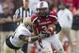 Nov 17, 2012; Columbia, SC, USA South Carolina Gamecocks running back Kenny Miles (31) runs the ball during the fourth quarter against the Wofford Terriers at Williams Brice Stadium. South Carolina defeated Wofford 24-7. Mandatory Credit: Jeremy Brevard-US PRESSWIRE