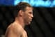 Dec 10, 2011; Toronto, ON, Canada; UFC fighter Dennis Hallman before his fight against fighter John Makdessi (not pictured) during a lightweight bout at UFC 140 at the Air Canada Centre. Mandatory Credit: Tom Szczerbowski-US PRESSWIRE