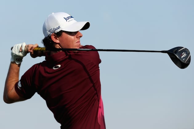 McIlroy, Donald Share Three-Shot Lead in Dubai