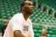 November 7, 2012; Salt Lake City, UT, USA; Utah Jazz center Al Jefferson (25) warms up prior to a game against the Los Angeles Lakers at EnergySolutions Arena. Mandatory Credit: Russ Isabella-US PRESSWIRE