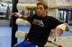 SACRAMENTO, CA - JUNE 26: Urijah Faber relaxing after working out for the media during the Team Alpha Male Media Open Workout at Ultimate Fitness Gym on June 26, 2012 in Sacramento, California. (Photo by Thearon W. Henderson/Getty Images)
