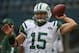 SEATTLE, WA - NOVEMBER 11: Quarterback Tim Tebow #15 of the New York Jets warms up prior to the game against the Seattle Seahawks at CenturyLink Field on November 11, 2012 in Seattle, Washington. (Photo by Otto Greule Jr/Getty Images)