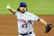 MIAMI, FL - OCTOBER 02: Pitcher R.A. Dickey #43 of the New York Mets throws against the Miami Marlins at Marlins Park on October 2, 2012 in Miami, Florida. (Photo by Marc Serota/Getty Images)
