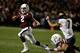 COLLEGE STATION, TX - NOVEMBER 24: Texas A&M Aggies quarterback Johnny Manziel #2 rushes for a gain during their game against the Missouri Tigers at Kyle Field on November 24, 2012 in College Station, Texas. (Photo by Scott Halleran/Getty Images)