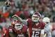 NORMAN, OK - NOVEMBER 24: Quarterback Landry Jones #12 of the Oklahoma Sooners throws against the Oklahoma State Cowboys November 24, 2012 at Gaylord Family-Oklahoma Memorial Stadium in Norman, Oklahoma. (Photo by Brett Deering/Getty Images)