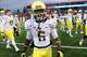 CORVALLIS, OR - NOVEMBER 24: Running back De'Anthony Thomas #6 of the Oregon Ducks walks off the field after the game against the Oregon State Beavers on November 24, 2012 at Reser Stadium in Corvallis, Oregon. Oregon won the game 48-24. (Photo by Steve Dykes/Getty Images)