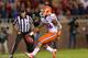 TALLAHASSEE, FL - NOVEMBER 24: Mike Gillislee #23 of the Florida Gators scores a touchdown during a game against the Florida State Seminoles at Doak Campbell Stadium on November 24, 2012 in Tallahassee, Florida. (Photo by Mike Ehrmann/Getty Images)