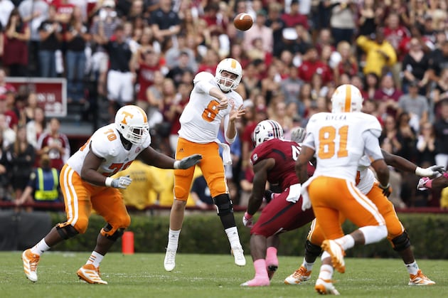 At least history is kind to Tennessee offense