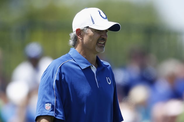 Colts Coach Chuck Pagano Will Attend Today's Game vs. Bills