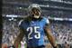 DETROIT, MI - NOVEMBER 22: Mikel Leshoure #25 of the Detroit Lions scores on a two-yard run during the first quarter of the game against the Houston Texans at Ford Field on November 22, 2012 in Detroit, Michigan. (Photo by Leon Halip/Getty Images)