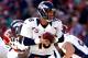 KANSAS CITY, MO - NOVEMBER 25: Quarterback Peyton Manning #18 of the Denver Broncos in action during the game against the Kansas City Chiefs at Arrowhead Stadium on November 25, 2012 in Kansas City, Missouri. (Photo by Jamie Squire/Getty Images)