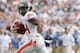 PASADENA, CA - SEPTEMBER 22: Running back Storm Woods #24 of the Oregon State Beavers carries the ball against the UCLA Bruins at the Rose Bowl on September 22, 2012 in Pasadena, California. (Photo by Stephen Dunn/Getty Images)