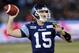 November 25, 2012; Toronto, ON, Canada; Toronto Argonauts quarterback Ricky Ray (15) during the warm up prior to the 100th Grey Cup against the Calgary Stampeders at the Rogers Centre. Mandatory Credit: John E. Sokolowski-US PRESSWIRE