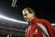 TUSCALOOSA, AL - NOVEMBER 24: Head coach Nick Saban of the Alabama Crimson Tide runs off the field after their 49-0 win over the Auburn Tigers at Bryant-Denny Stadium on November 24, 2012 in Tuscaloosa, Alabama. (Photo by Kevin C. Cox/Getty Images)