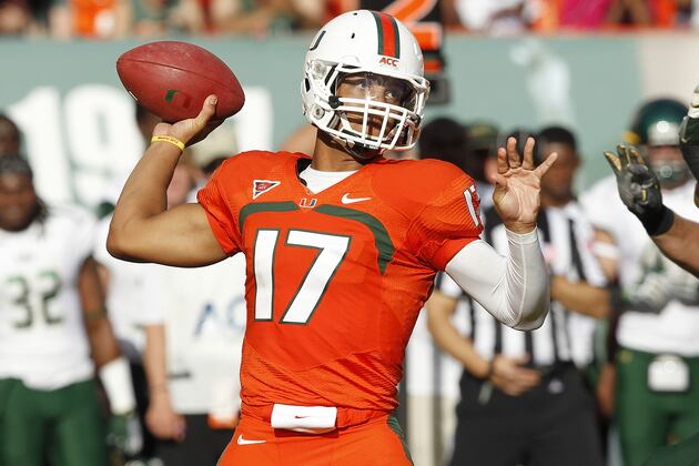 Miami Hurricanes' Stephen Morris Surpasses a Bernie Kosar...