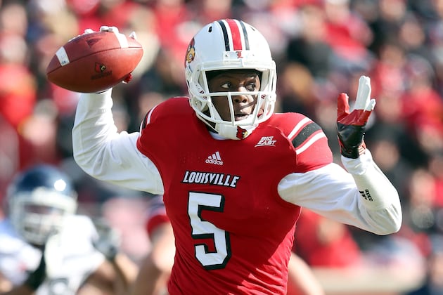Charlie Strong Says QB Teddy Bridgewater Will Play Against Rutgers